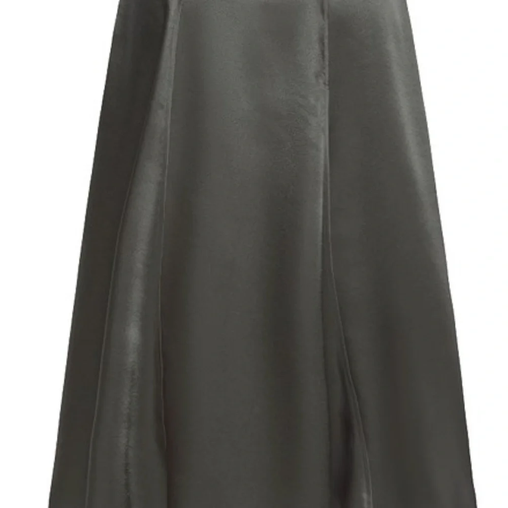 Satin Look Skirt - Picture 4 of 7